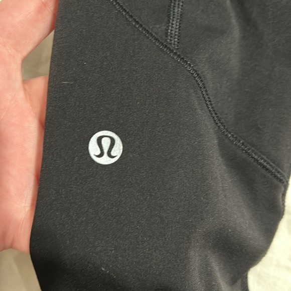 Lululemon black leggings. Size 4 with pockets. - Picture 7 of 11